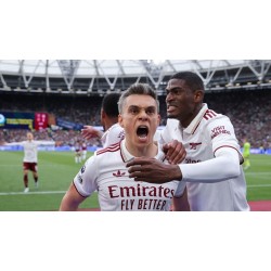 Arsenal säkrade ytterligare en seger i den 36:e omgången av Premier League